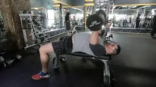 120lb Dumbbells for Chest Press
