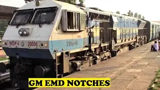 Original General Motors WDP4 EMD Bring Mandovi Rake, Notch Goa