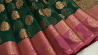 Banarasi Kora Muslin Sarees @ Wholesale Price... For Order WhatsApp +919962524568/+919865131767