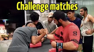 ARM WRESTLING CHALLENGE MATCHES || PAKISTANI ARM WRESTLING
