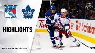 Торонто - Рейнджерс / NHL Highlights | Rangers @ Maple Leafs 12/28/19