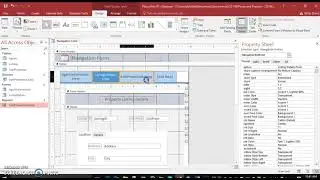 Navigation Form in Access