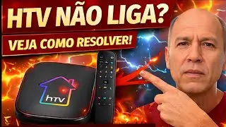 🚨 HTV N&atilde;o Funciona e Luz Vermelha? HTV PAROU Como Resolver ? HTV COM PROBLEMA!