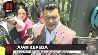 Juan Zepeda pide a Gobernadora del Edomex un alto a la violencia contra candidatos