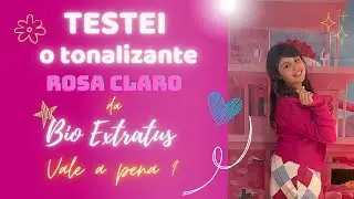 Bio Extratus Fun colors &bull; Testando o tonalizante rosa | BELLA CARVALHO