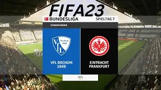 Fifa 23 &mdash; VFL Bochum vs. Eintracht Frankfurt &mdash; Матч Бундеслиги [PS4 Gameplay]