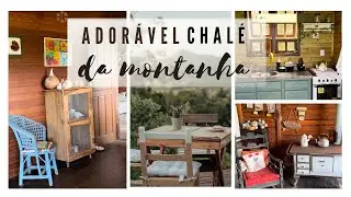 BELÍSSIMA CASA NA MONTANHA estilo Farmhouse cottage; café Lumiar Vó Bila
