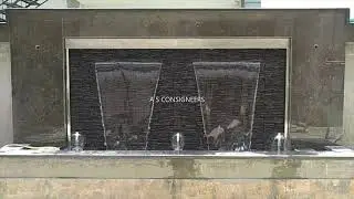 TRICKLING WALL, SHEET FALL & UMBRELLA FOUNTAIN