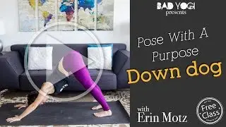 Pose With A Purpose: Yoga Down Dog Breakdown (Beginner/Intermediate)
