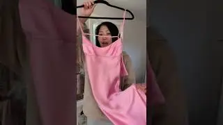Zara Try On!  The next viral pink dress??  #zara #zarahaul #dresses