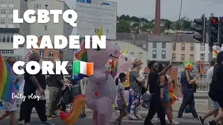 Ireland Vlog🇮🇪!LGBT PRADE in Cork,GAY prade,Pride Pradein Europe🇮🇪,#vlog #lgbtq 