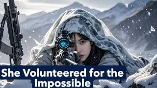 She Volunteered for the Impossible — One Sniper Rifle Cleared a Frozen Mountain Pass