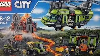 LEGO CITY 60125 WULKAN - CIĘŻKI HELIKOPTER TRANSPORTOWY