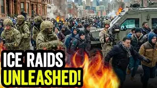 FBI and ICE STORM Minneapolis as 10,000 Illegals ARRESTED!!!