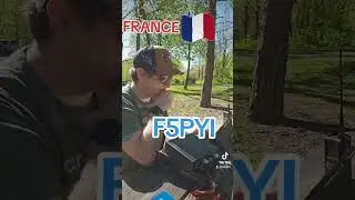 #France hunted me at my #maryland  #pota this weekend! #hamradio