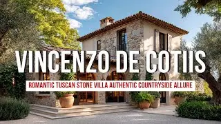 Romantic Tuscan Stone Villa Inspired by Vincenzo De Cotiis Authentic Countryside Allure