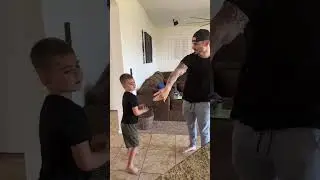 Dad Tricks Son Into Slapping Himself