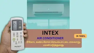 Intex Inverter AC Remote Functions Explained in Tamil | Complete Demo