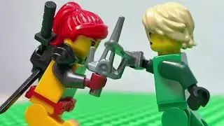 Lego Ninjago Skylor vs Lloyd Stop Motion