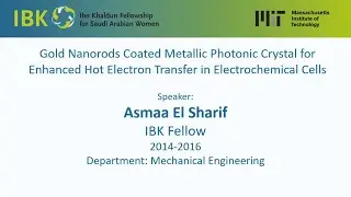 Asmaa El Sharif - Enhanced Hot Electron Transfer