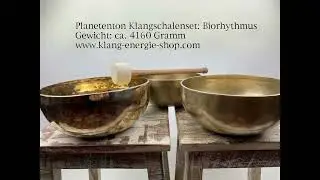 Planetenton Klangschalenset Biorhythmus aktivieren (H&ouml;rprobe KlangEnergie-Shop)