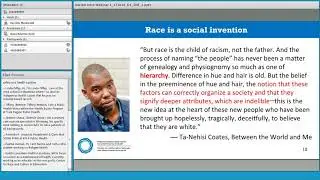 NCCDH Webinar: “Racing” the social determinants of health and health equity (Part 1 of 2) (2017)