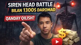 SIREN HEAD bilan oyiga $1300 topdim | ISBOT bilan real video!
