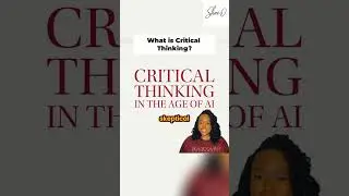 Unlock Your Mind: Master Critical Thinking in the Info Age! #shorts