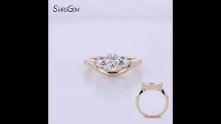 ❤Marquise Cut  Pinky Diamond Ring Group Order✬