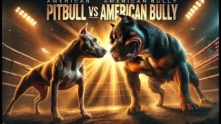 🐕💥 Pitbull vs American Bully ⚔️ Muscle Meets Might in the Ultimate Power Clash!
