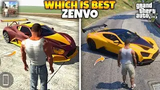 New Zenvo Car In INDIAN BIKE DRIVING 3D VS GTA 5😱
