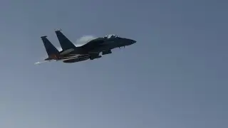 INSANE LOW FLYING F-15 W/Afterburners