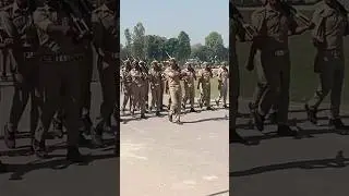 आबकारी विभाग पुलिस ट्रेनिंग के आखिरी पल 👮।#uppolice #training #shorts