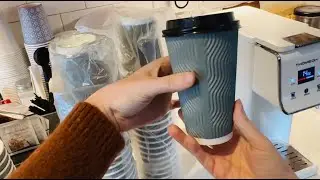 We Always Keep These Stocked | Lamosi 50 Pack - 16 oz Insulated Disposable Coffee Cups with Lids