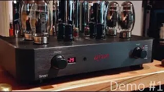 Ayon Spirit III Amplifier, Karma Ceramique 1.0 Speakers, Stereo Hifi Demo - 