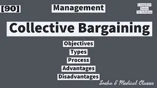 Collective Bargaining | Objectives | Types | Process | Advantages | Disadvantages | Management |