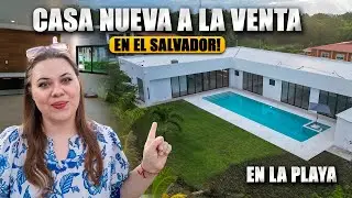Se vende espectacular casa inteligente a 5 minutos de la playa En El Salvador