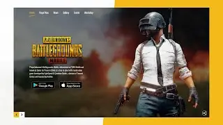 How to Create a Stunning PUBG Mobile Landing Page with HTML and CSS | Responsive Design