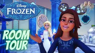 Elsa Frozen Room Tour ✨Disney Princess Bedroom✨ Disney Dreamlight Valley by Kittyarris