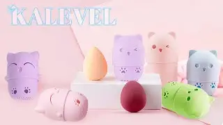 Kalevel Makeup Sponge Holder Cute