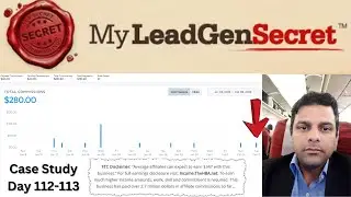 [ Day 112-113 ] - My $25 All-In-One Business Results - My Lead Gen Secret Review