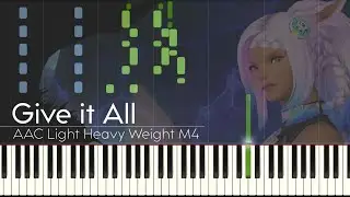 Arcadion Floor 4 theme - Give it All - FFXIV Piano Cover Tutorial