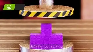 Hydraulic Press VS. Tetris [RTX ON]