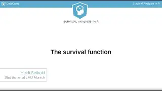 R Tutorial : The survival function