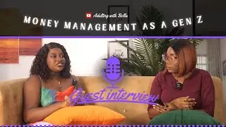 Don't save for rainy days || Personal finance as a Gen z || On the couch with Bella featuring Kosi
