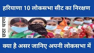 Haryana 10 Loksabha Seat Nirkshan ll