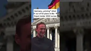 Germany is one of the worst countries in the world to be a expat 😯