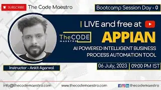 #Appian Bootcamp Day 0 | Appian expert - 8+ years of Experience