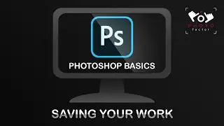 How to Save work in Photoshop