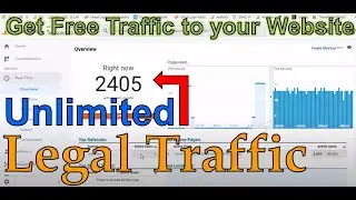 How to Get Traffic On Website/Blog/YouTube In 2021 Free Legal Traffic | Traffic Bot Pro